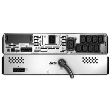 SMX2200R2HVNC, rear panel with outlets and connections