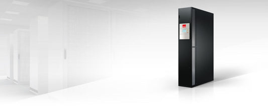 STULZ CyberRow in-row cooling units between server racks in an Australian high density data centre