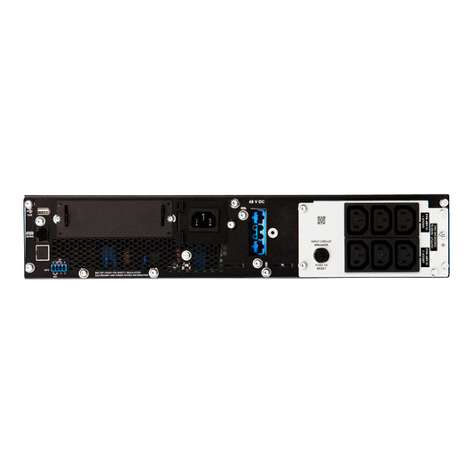 SRT1500RMXLI - APC Smart-UPS On-Line, 1500VA/1500W, Rackmount 2U, 230V, 6x C13 IEC outlets, SmartSlot, Extended runtime, W/…