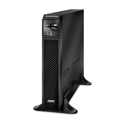 SRT3000XLI - APC Smart-UPS On-Line, 3kVA, Tower, 230V, 8x C13+2x C19 IEC outlets, SmartSlot, Extended runtime, W/O rail kit…