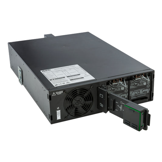 SRT5KRMXLI - APC Smart-UPS On-Line, 5kVA, Rackmount 3U, 230V, 6x C13+4x C19 IEC outlets, Network Card+SmartSlot, Extended ru…