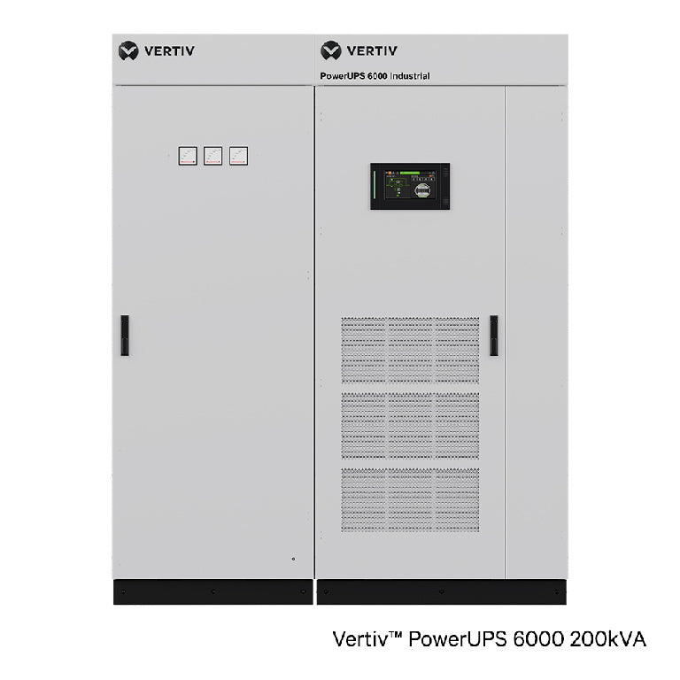 Vertiv Liebert PowerUPS 6000 Industrial UPS 200kVA | 3 Phase UPS
