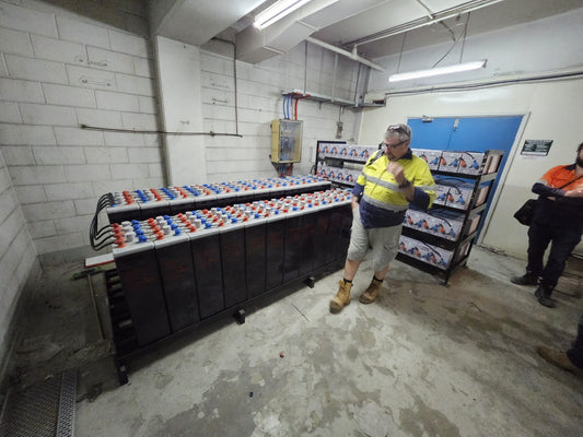 Telecom UPS battery room inspection