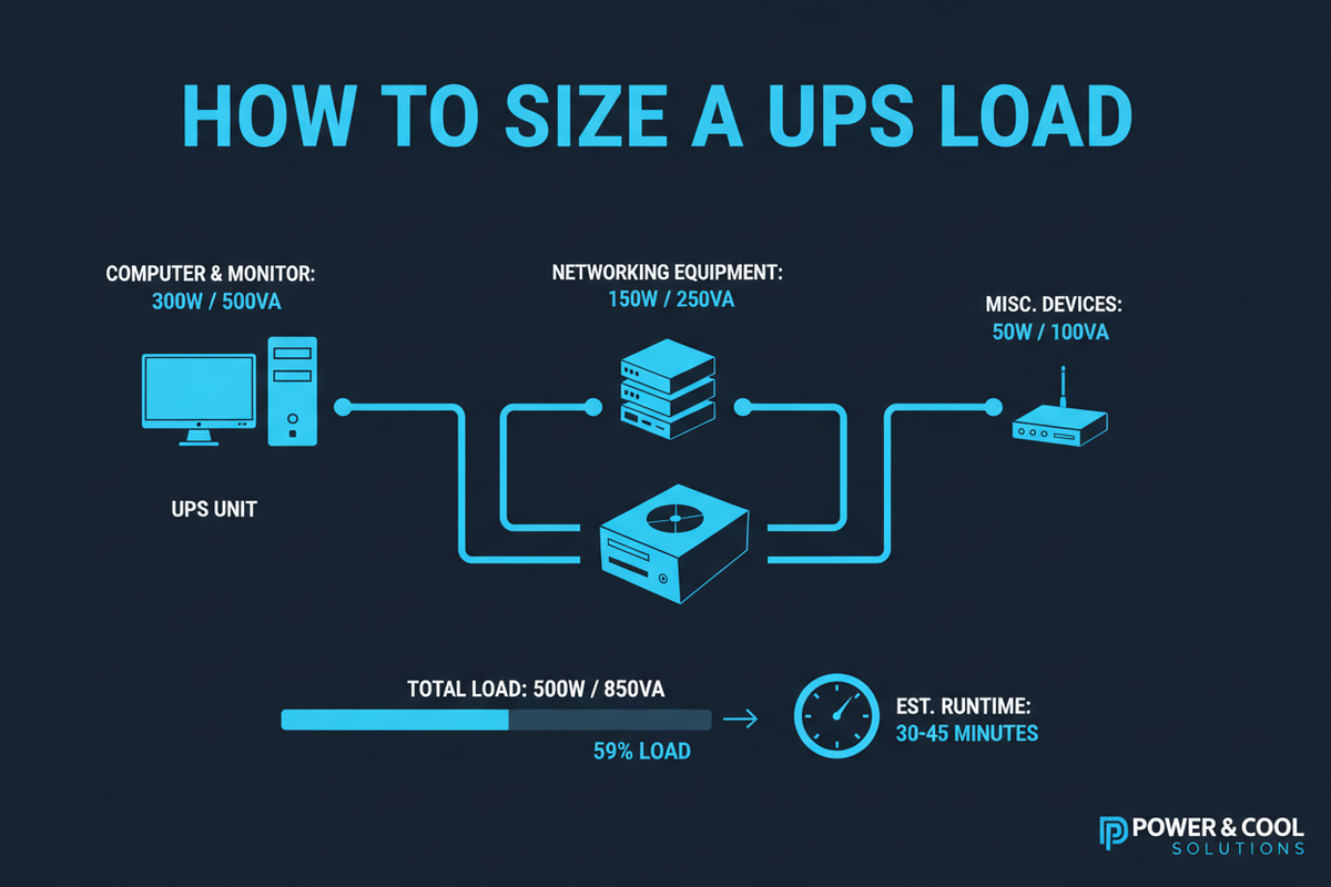 How to Size a Single Phase UPS System | Indigi