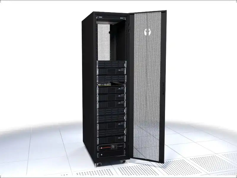 Vertiv Liebert GXE 6000-10000VA Online Double Conversion UPS, ups interior with stacked battery modules