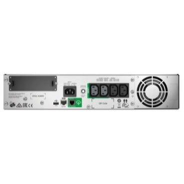 SMT1000RMI2UC - APC Smart-UPS, Line Interactive, 1000VA, Rackmount 2U, 230V, 4x IEC C13 outlets, SmartConnect Port+SmartSlot, AVR, LCD