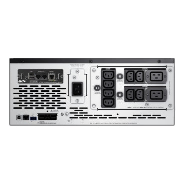 SMX3000HV - APC Smart-UPS X, Line Interactive, 3kVA, Rack/tower convertible 4U, 208V-230V, 8x C13+2x C19 IEC, SmartSlot, Extended runtime, Short depth