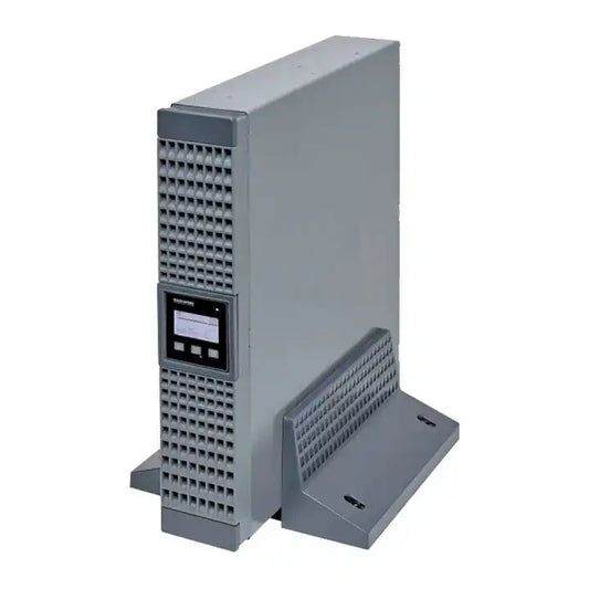Socomec 1100VA Online Rackmount/Tower UPS - 900W, tall tower unit with ventilation grilles