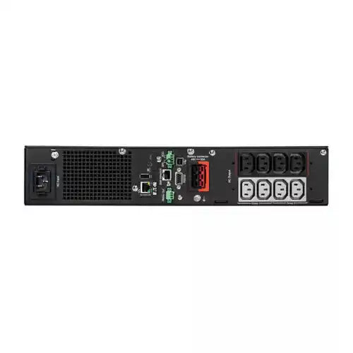 Eaton Gigabit Network-M3, rack-mounted unit rear panel
