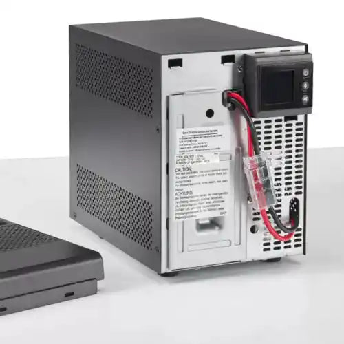 Eaton 5SC UPS, rear panel showing battery module