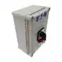 6000MBS2 Eaton 6kVA Hardwired interlocked external bypass w/sep byp input (max 6mm2), compact electrical enclosure side angle