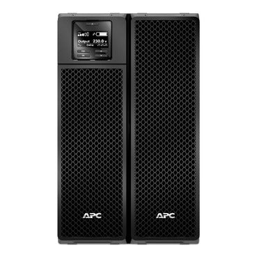 SRT8KXLI - APC Smart-UPS On-Line, 8kVA/8kW, Tower, 230V 3:1 and 1:1, 6x C13+4x C19 IEC outlets, Network Card+SmartSlot, Extended runtime, W/O rail kit