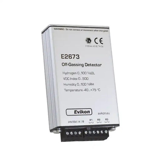 Evikon E2673 Off-Gassing Detector | Battery & BESS, detector module with terminal block connections