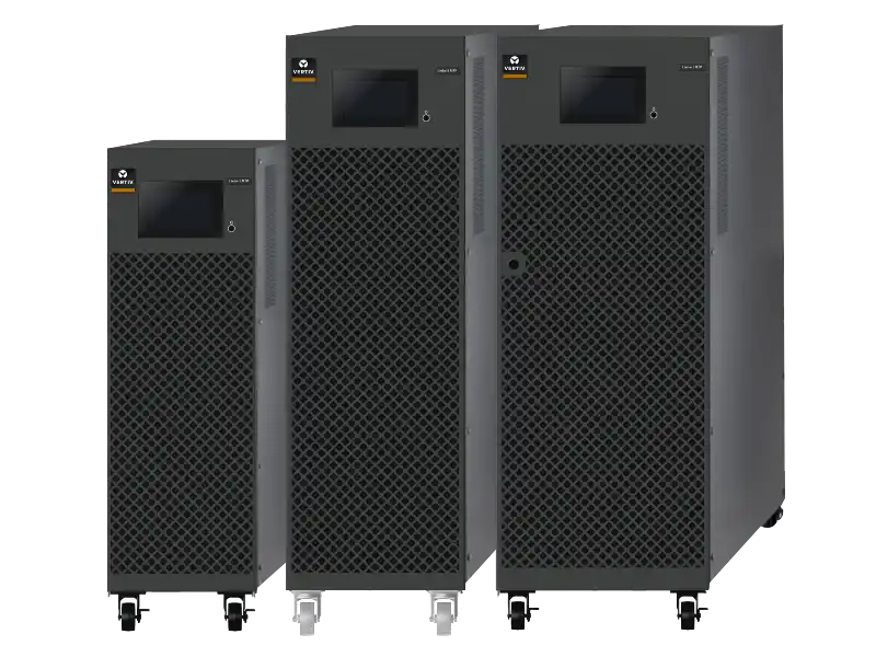 Vertiv™ Liebert® MTP UPS, three tower units size comparison