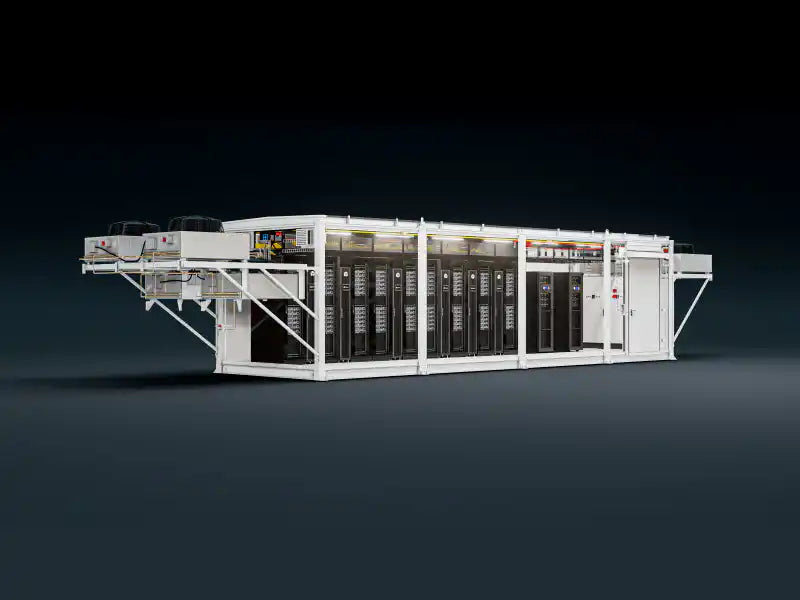 Vertiv™ SmartMod™, containerized modular unit side view
