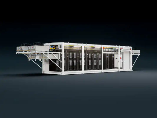 Vertiv™ SmartMod™, containerized modular unit side view