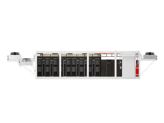 Vertiv™ SmartMod™, modular system internal layout diagram
