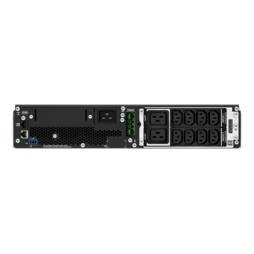 SRT2200RMXLI - APC Smart-UPS On-Line, 2200VA, Rackmount 2U, 230V, 8x C13+2x C19 IEC outlets, SmartSlot, Extended runtime, W/ rail kit