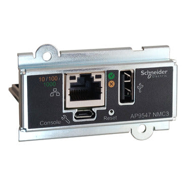 APC AP9547 | NMC3 for Easy UPS 3S, 3M, 3L, Galaxy 3L &amp; Galaxy PW | Indigi Power & Cooling