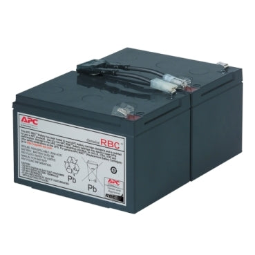RBC6 - APC Replacement Battery Cartridge, VRLA battery, 11Ah, 12VDC, 2-year warranty