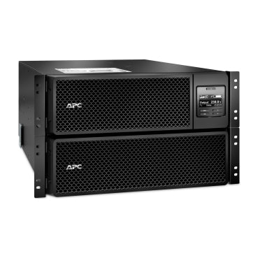 SRT8KRMXLI - APC Smart-UPS On-Line, 8kVA/8kW, Rackmount 6U, 230V 3:1 and 1:1, 6x C13+4x C19 IEC outlets, Network Card+SmartSlot, Extended runtime, W/ rail kit