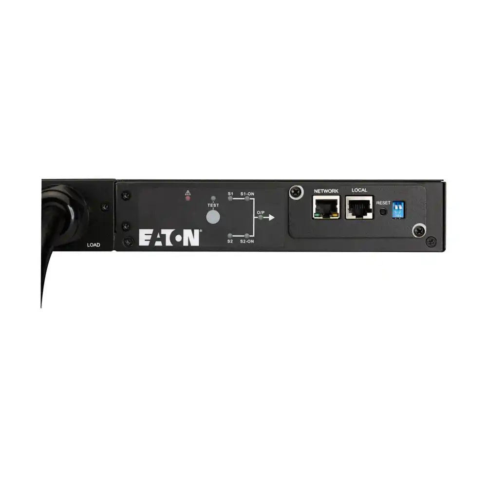 EATS115, device rear panel with connection ports