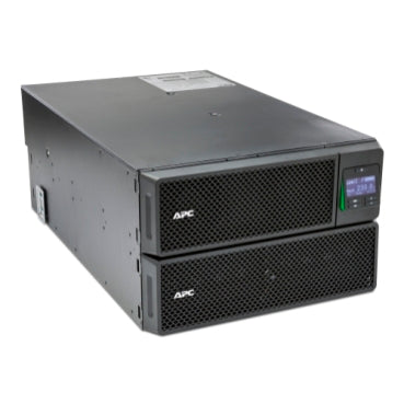 SRT8KRMXLI - APC Smart-UPS On-Line, 8kVA/8kW, Rackmount 6U, 230V 3:1 and 1:1, 6x C13+4x C19 IEC outlets, Network Card+SmartSlot, Extended runtime, W/ rail kit