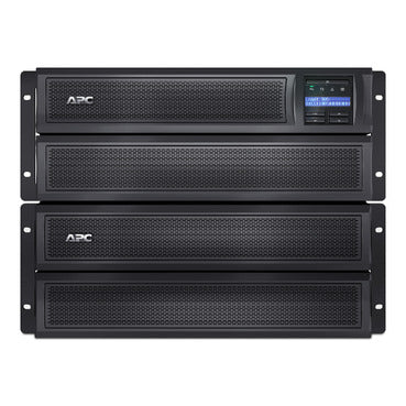 SMX3000HVNC - APC Smart-UPS X, Line Interactive, 3kVA, Rack/tower convertible 4U, 208V-230V, 8x C13+2x C19 IEC, Network card, Extended runtime
