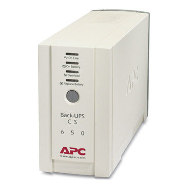 APC Back-UPS, Back-UPS, 650VA, Tower, 230V, 4 IEC C13 Outlets , User Replaceable Battery