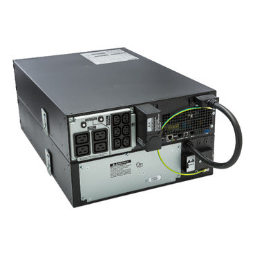 SRT5KRMXLI - APC Smart-UPS On-Line, 5kVA, Rackmount 3U, 230V, 6x C13+4x C19 IEC outlets, Network Card+SmartSlot, Extended runtime, W/ rail kit