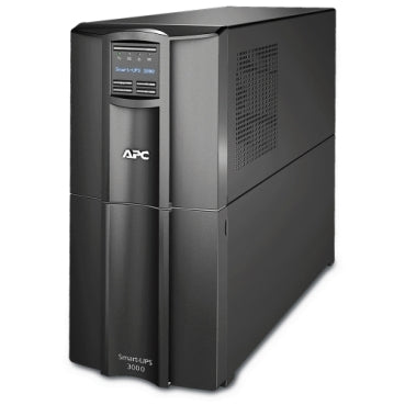 SMT3000IC - APC Smart-UPS, Line Interactive, 3kVA, Tower, 230V, 8x IEC C13+2x IEC C19 outlets, SmartConnect Port+SmartSlot, AVR, LCD
