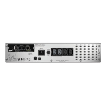 SMT750RMI2UNC - APC Smart-UPS, Line Interactive, 750VA, Rackmount 2U, 230V, 4x IEC C13 outlets, Network Card, AVR, LCD