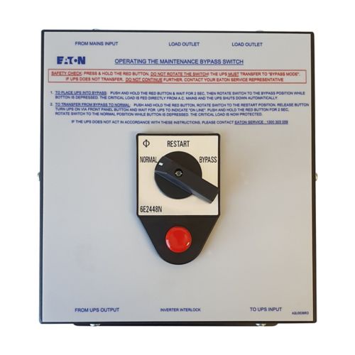 MBS2000SW1V2 Eaton 9SX-T / 9PX 700-2000VA 10A Softwired bypass switch with force to bypass function