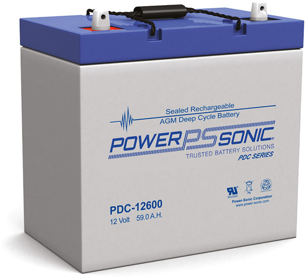 Power-Sonic PDC Series Deep Cycle AGM Batteries Australia