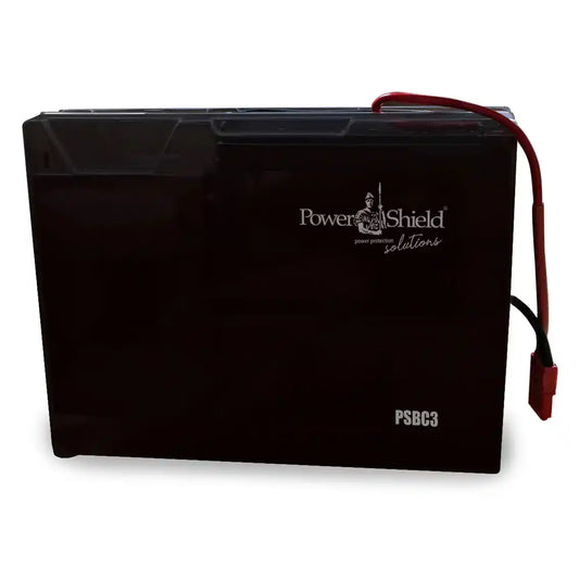 PowerShield Battery Cartridge 3, black battery module with red connectors