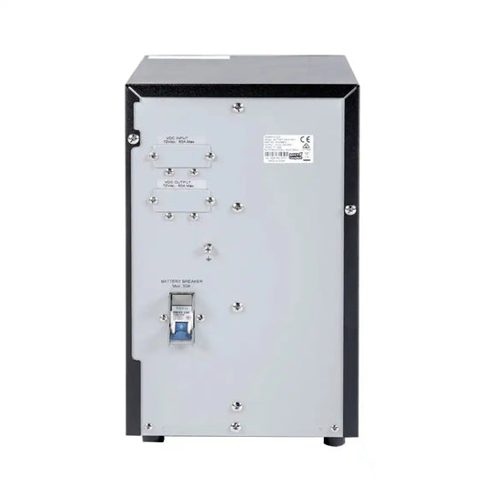 Extended battery module for PSCE2000 & PSCE3000, battery module rear panel view