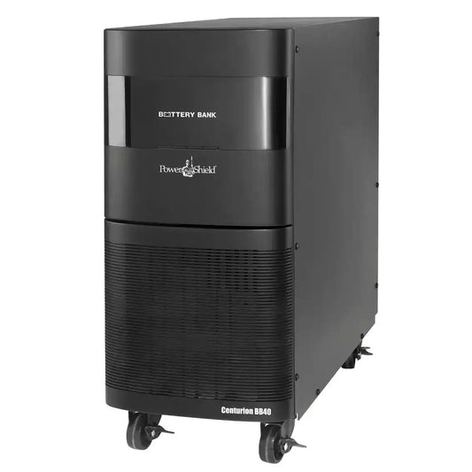 Extended battery for PSCE6000 and PSCE10K, tall battery cabinet with status display