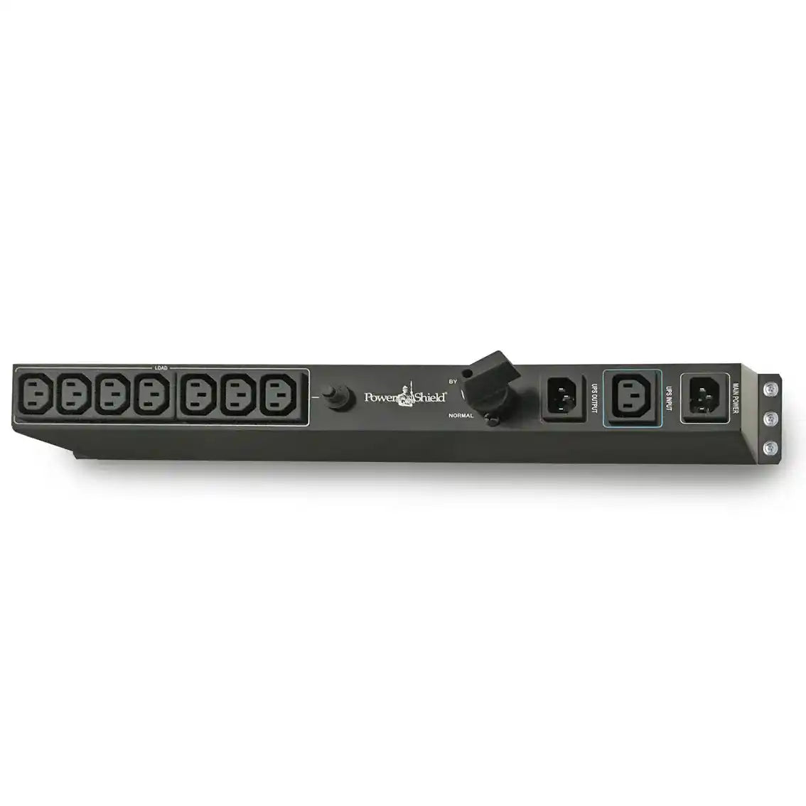 MBS Plus Hot Swap PDU (2kVA), horizontal power distribution strip angled