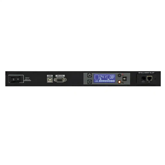 Navigator Smart PDU, front control panel with digital display and connectors