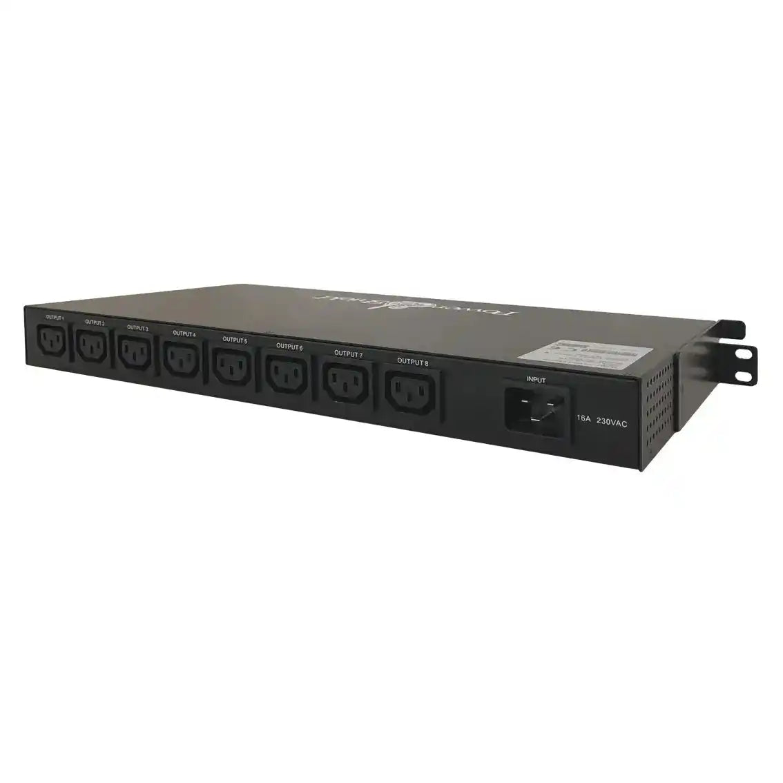 Navigator Smart PDU, rack-mounted power unit angled view