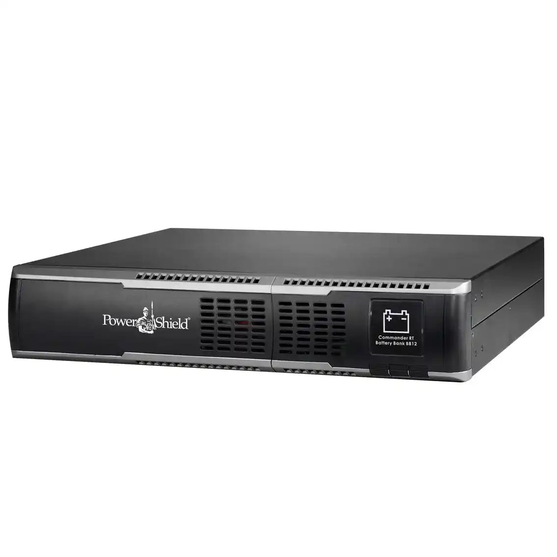 Extended battery module for PSCRT3000, PSCERT2000 & PSCERT3000, rack-mounted battery unit, front view
