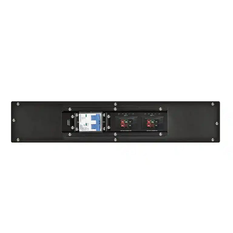 Extended battery module for PSCERT6000L and PSCERT10KL, rack-mounted battery unit perspective view