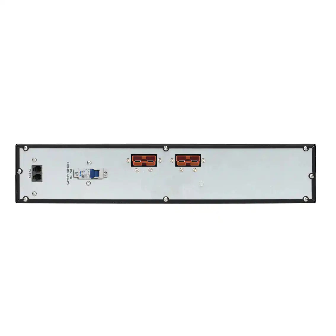 Extended battery module for PSCERT1000 & PSCERT1500, rack-mounted battery unit angled view