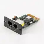 PS3KRNB3U - Centurion RT 3000 Network Ready with Rack Mount Bypass Bundle, circuit card module tilted view