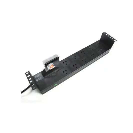 10 Way Horizontal PDU with Australian Sockets, rack-mounted power unit with australian outlets