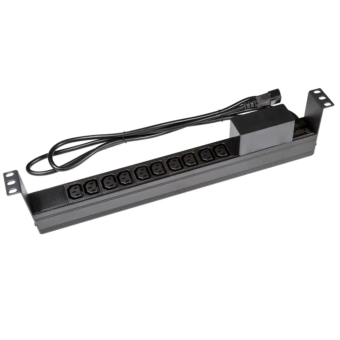 10 Outlet Horizontal IEC C14 Input PDU