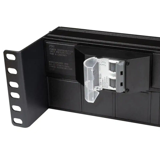 20 Outlet Horizontal IEC PDU C20 Input, horizontal pdu outlet strip angled