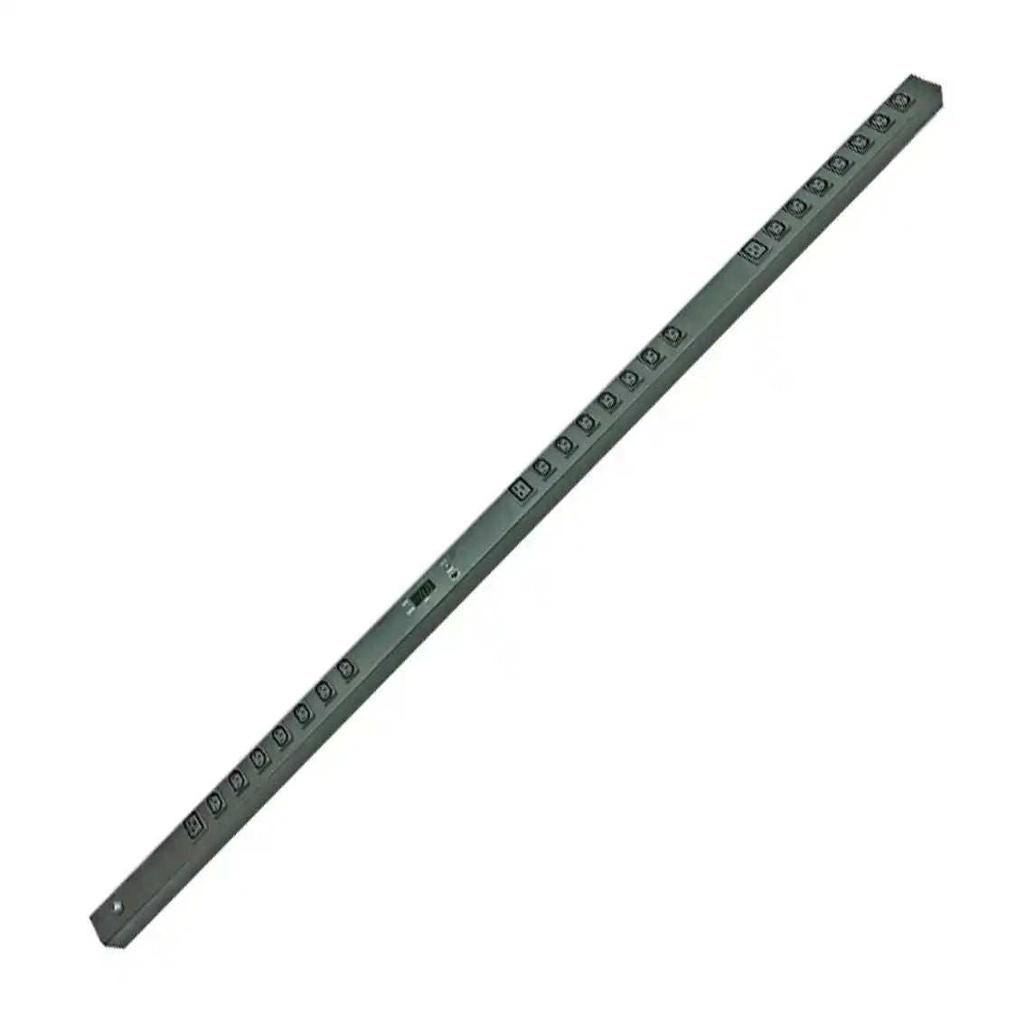 Network Switched PDU 24 Port 16A, power distribution unit angled view