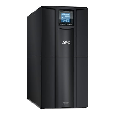 SMC3000I - APC Smart-UPS C, Line Interactive, 3kVA, Tower, 230V, 8x IEC C13+1x IEC C19 outlets, USB and Serial communication, AVR, Graphic LCD