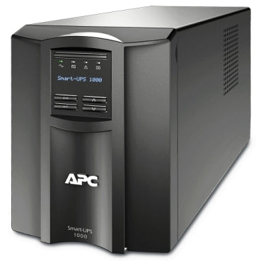 SMT1000IC - APC Smart-UPS, Line Interactive, 1000VA, Tower, 230V, 8x IEC C13 outlets, SmartConnect Port+SmartSlot, AVR, LCD